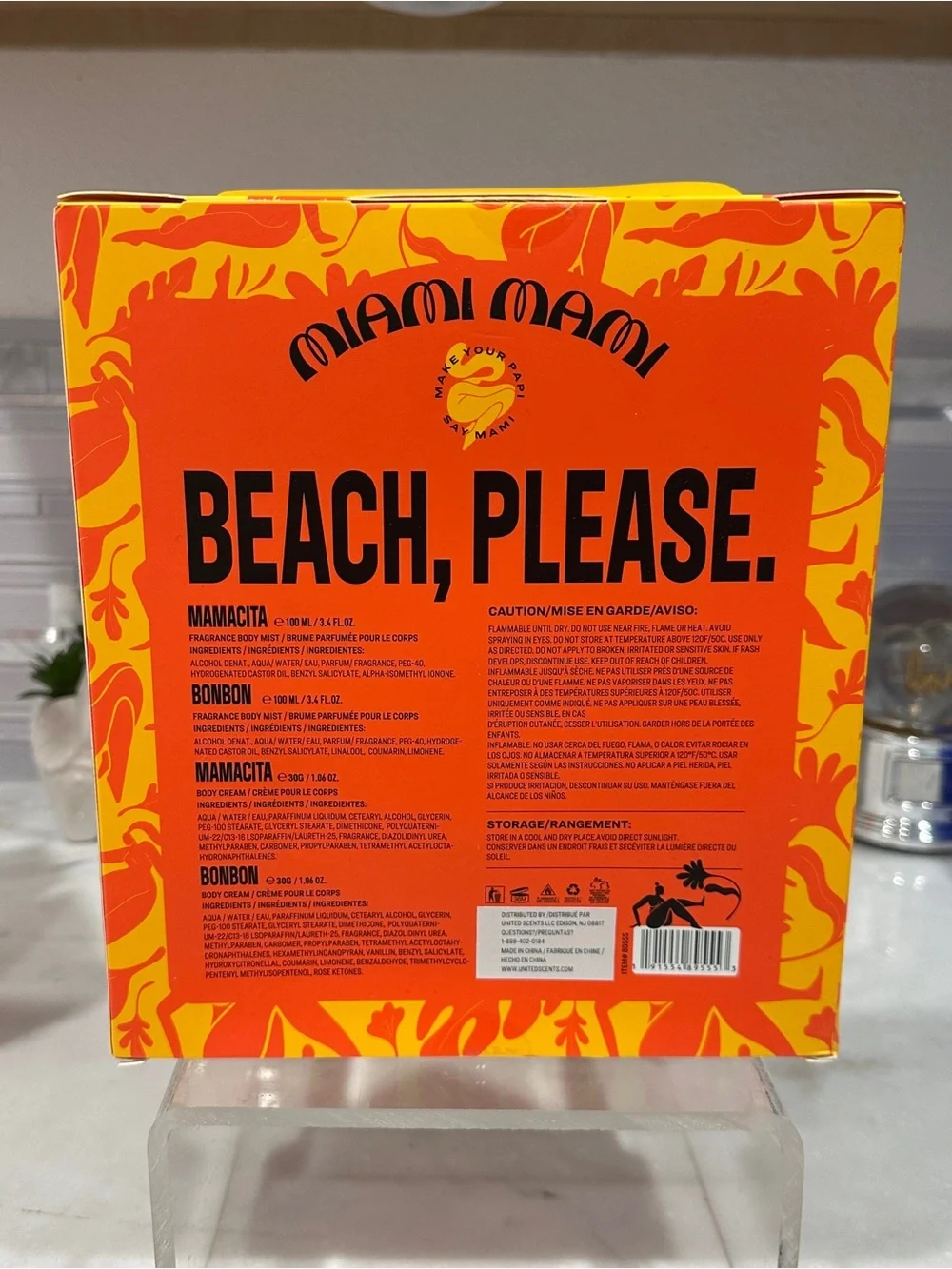 Miami Miami Beach, Please Body Mist & Body Cream Gift Set
